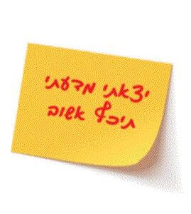 יצאתי מדעתי תכף אשוב