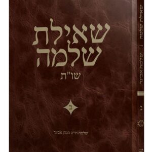 שו"ת שאילת שלמה חלק ב