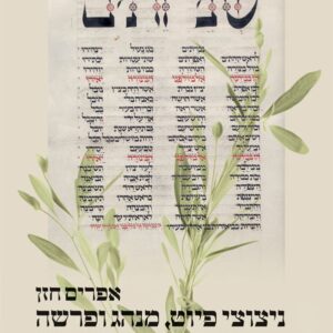 ניצוצי פיוט, מנהג ופרשה