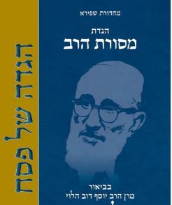 הגדת מסורת הרב