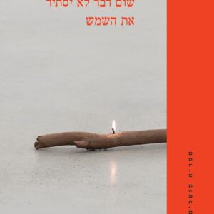 שום דבר לא יסתיר את השמש - ארז שוייצר